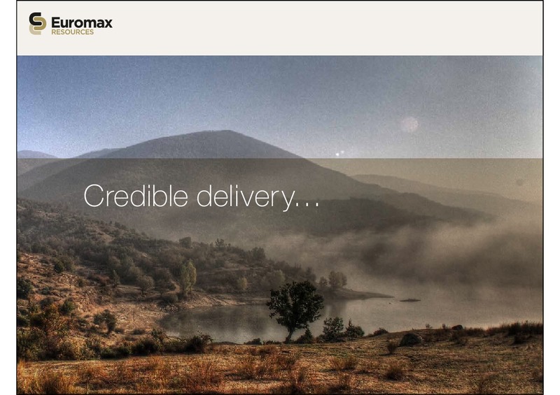 May 2015 Corporate Presentation – Euromax Resources Ltd. – slide 1