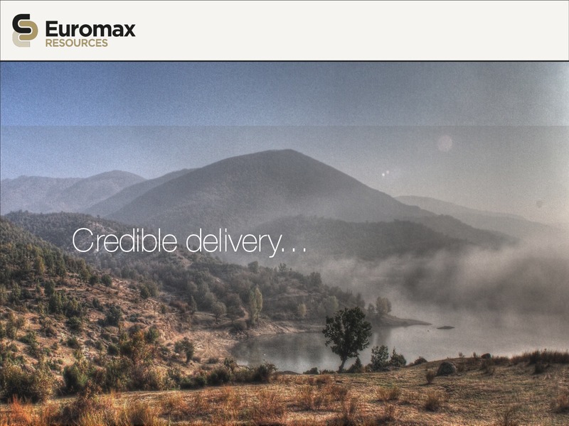 JUNE 2015 CORPORATE PRESENTATION – Euromax Resources Ltd. – slide 1