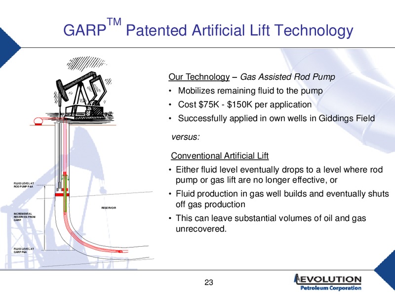 IPAA OGIS – Evolution Petroleum Corp. – slide 22