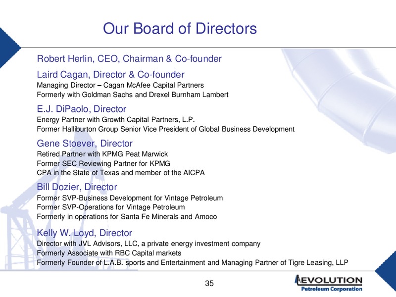 IPAA OGIS – Evolution Petroleum Corp. – slide 34