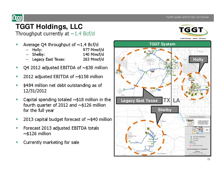 Fourth Quarter and Full Year 2012 Review – Exco Resources Inc. – slide 21