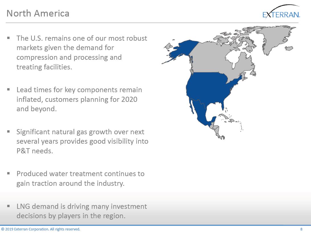 4Q 2018 Earnings Presentation – Exterran Corporation – slide 7