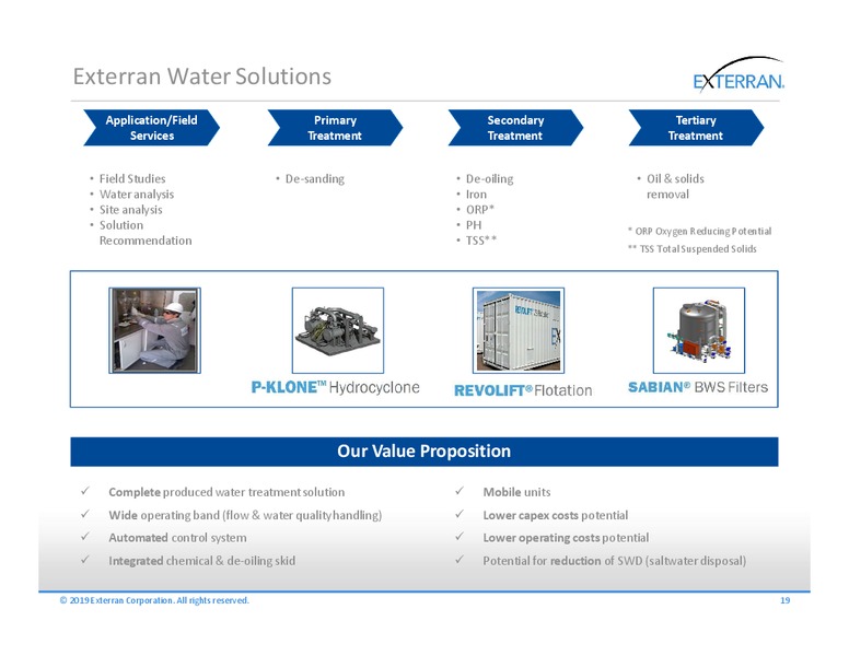 August 2019 Investor Presentation – Exterran Corporation – slide 17