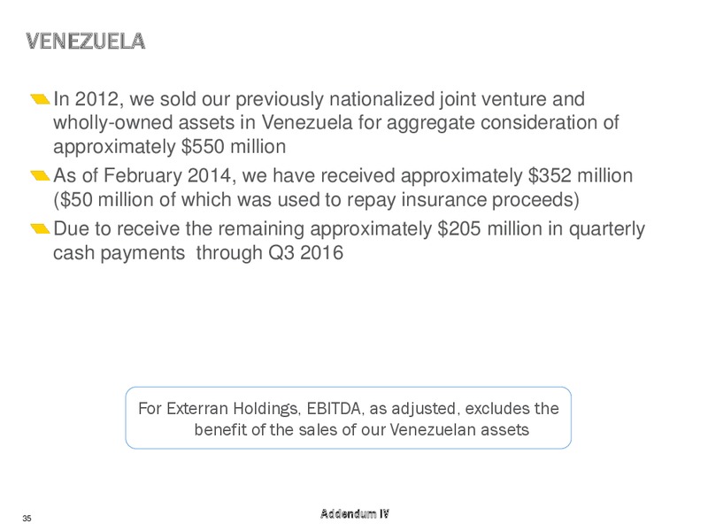 BARCLAYS ENERGY CONFERENCE – Exterran Holdings, Inc. – slide 35