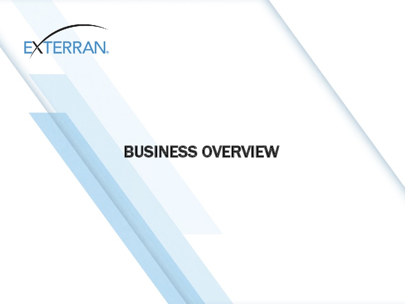 JP MORGAN OIL AND GAS CORPORATE ACCESS DAY – Exterran Holdings, Inc. – slide 6