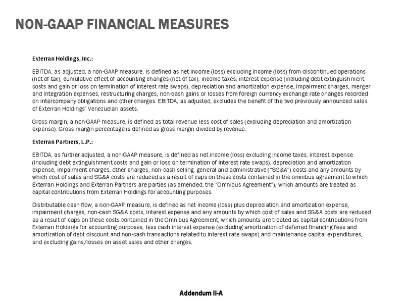 JP MORGAN OIL AND GAS CORPORATE ACCESS DAY – Exterran Holdings, Inc. – slide 25