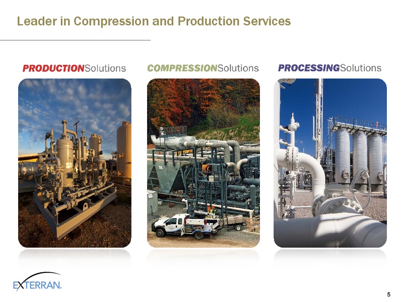 JOHNSON RICE ENERGY COFERENCE – Exterran Holdings, Inc. – slide 5