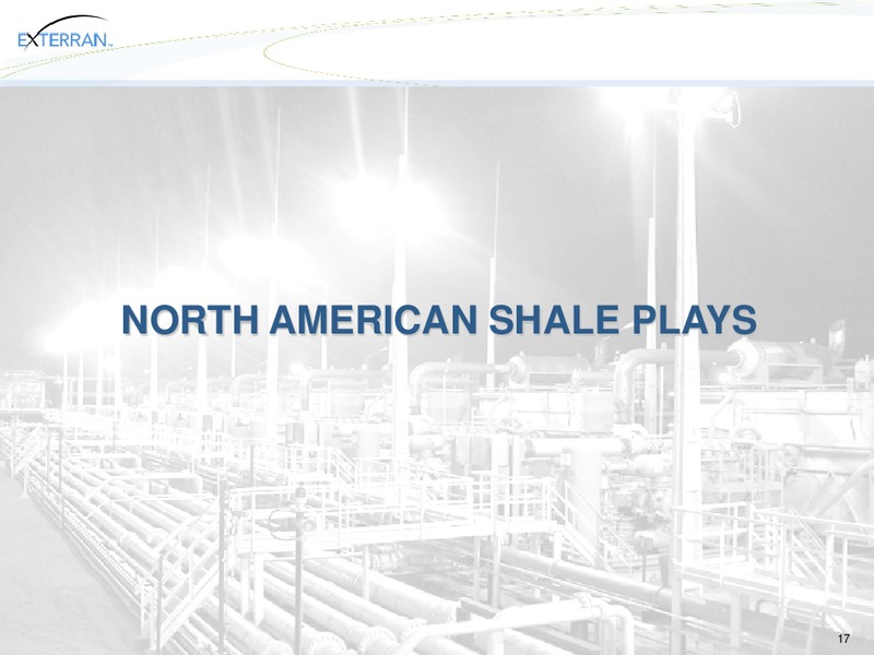 JOHNSON RICE ENERGY CONFERENCE – Exterran Holdings, Inc. – slide 17