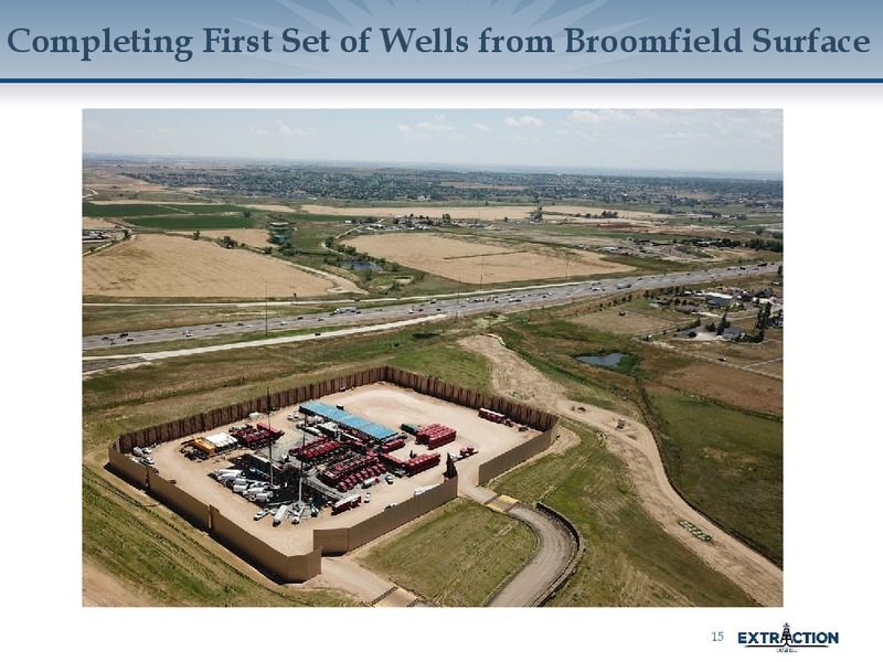 September 2019 Corporate Presentation – Extraction Oil and Gas – slide 14