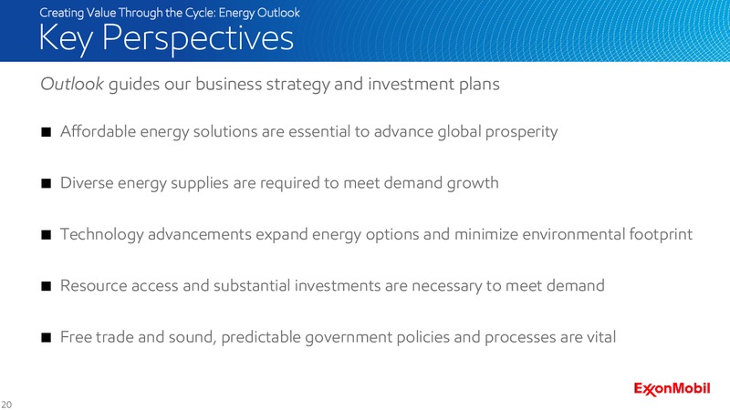 2016 Analyst Meeting – ExxonMobil – slide 19