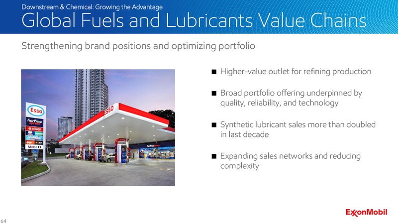 2016 Analyst Meeting – ExxonMobil – slide 63