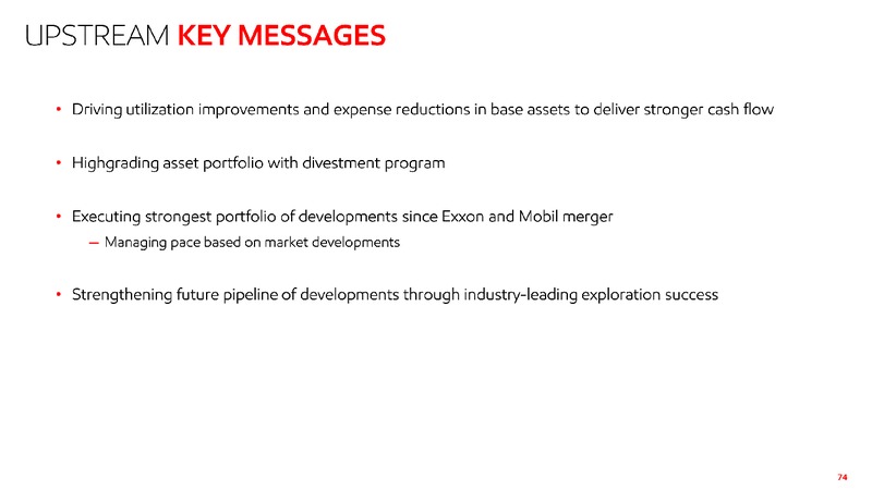 2020 Investor Day – ExxonMobil – slide 73