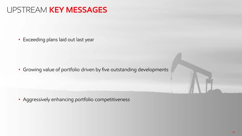 2019 Investor Day – ExxonMobil – slide 70