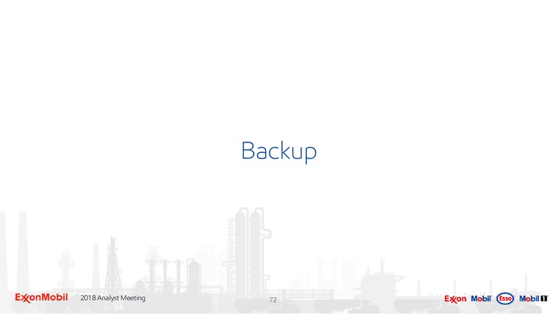 Analyst Meeting 2018 – ExxonMobil – slide 71