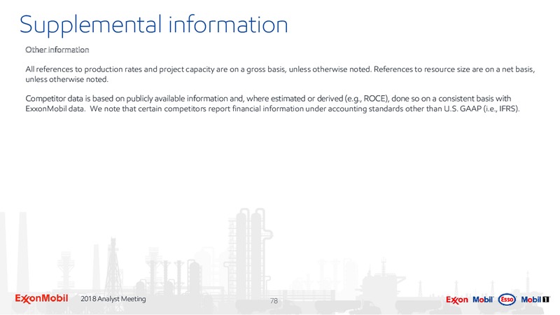 Analyst Meeting 2018 – ExxonMobil – slide 74