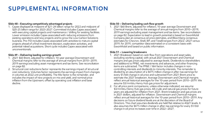 2022 INVESTOR DAY – ExxonMobil – slide 92