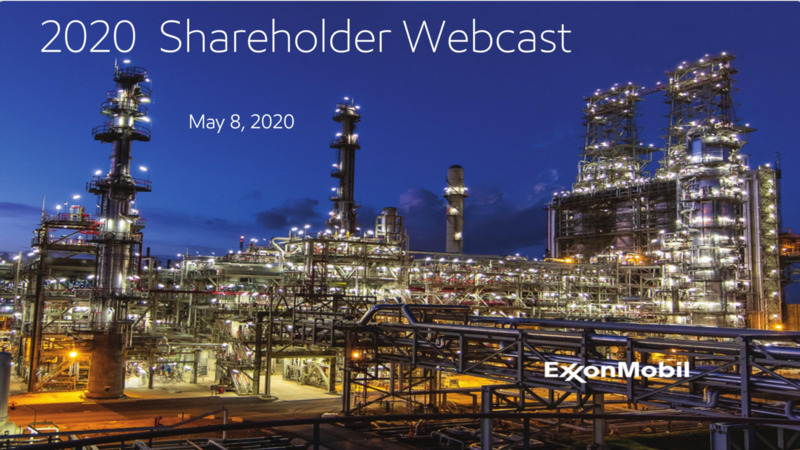2020 Shareholder Meeting – ExxonMobil – slide 1