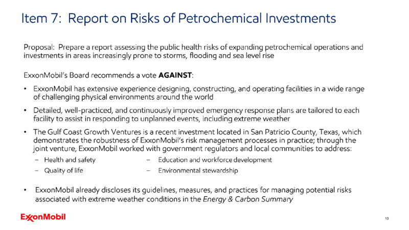 2020 Shareholder Meeting – ExxonMobil – slide 17