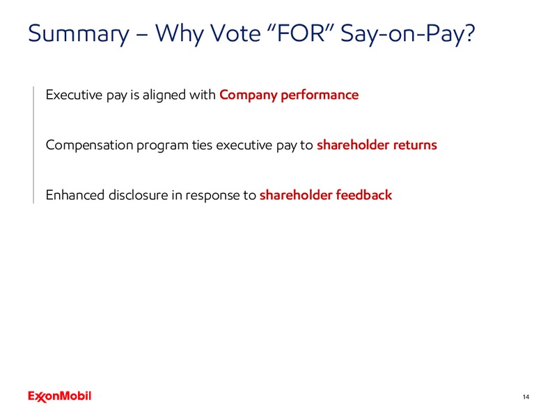 2019 Shareholder Webcast Presentation – ExxonMobil – slide 13