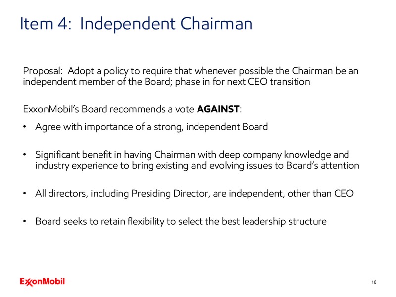 2019 Shareholder Webcast Presentation – ExxonMobil – slide 15