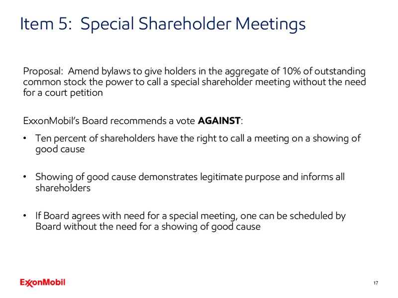 2019 Shareholder Webcast Presentation – ExxonMobil – slide 16