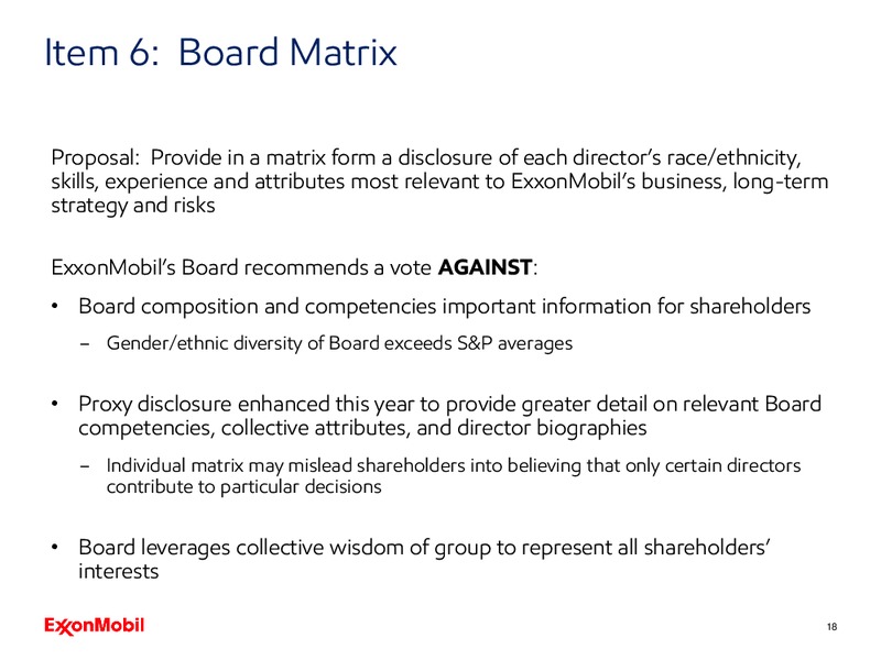 2019 Shareholder Webcast Presentation – ExxonMobil – slide 17