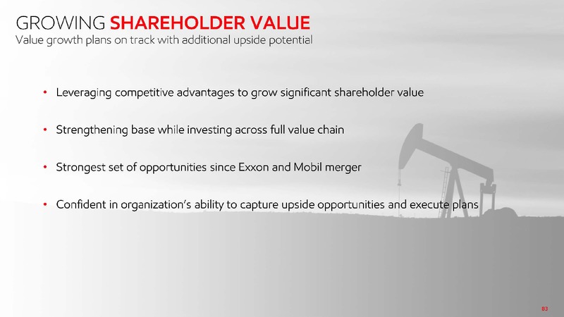 June 2019 Investor Presentation – ExxonMobil – slide 82