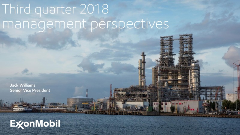 3Q 2018 Earnings – ExxonMobil – slide 13