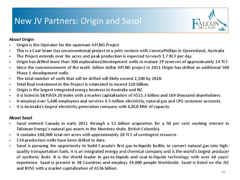 Corporate Presentation – Falcon Oil & Gas Ltd. – slide 8
