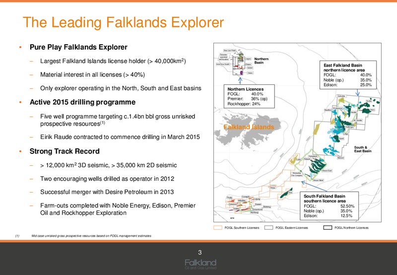 INVESTOR PRESENTATION – Falkland Oil and Gas Ltd.(FOGL) – slide 2