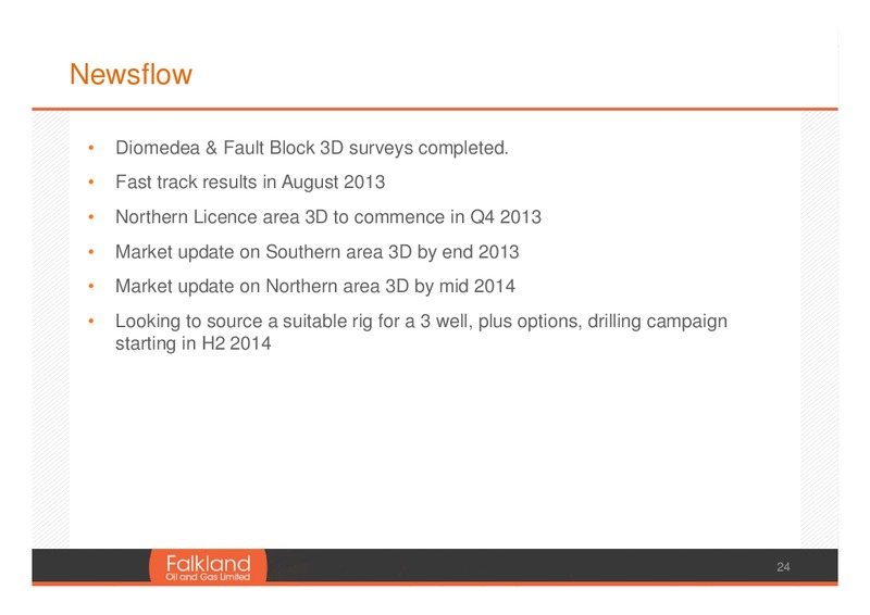 AGM PRESENTATION – Falkland Oil and Gas Ltd.(FOGL) – slide 24