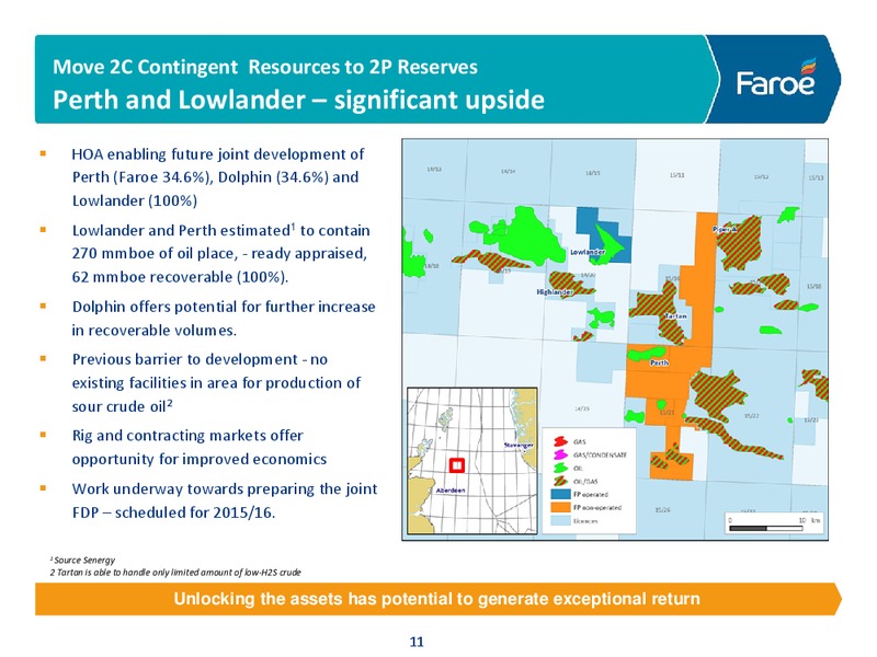 INTERIM RESULTS PRESENTATION – Faroe Petroleum – slide 10