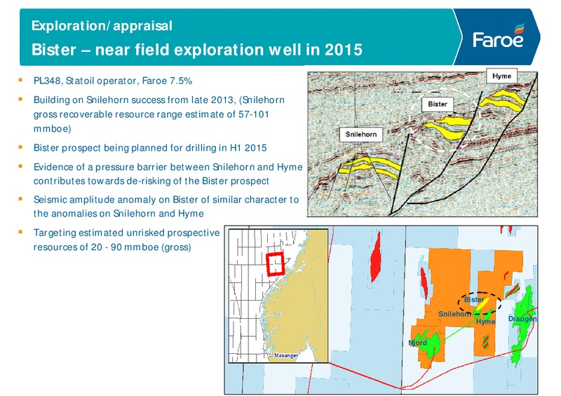 COMPANY PRESENTATION – Faroe Petroleum – slide 6