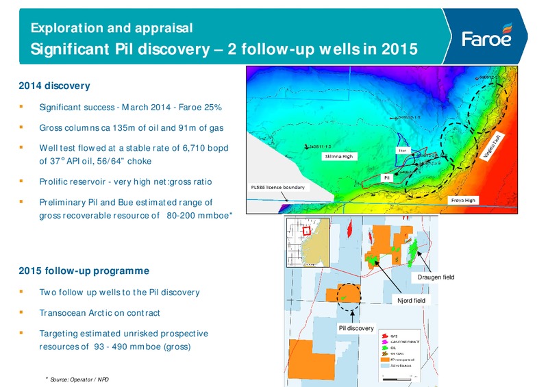 company presentation – Faroe Petroleum – slide 5