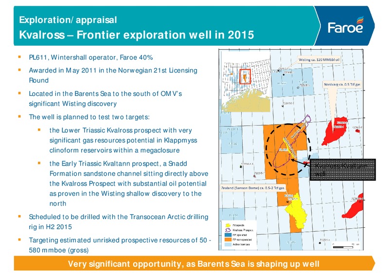 company presentation – Faroe Petroleum – slide 8