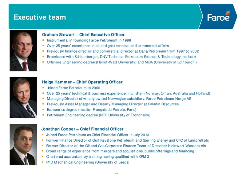 company presentation – Faroe Petroleum – slide 17