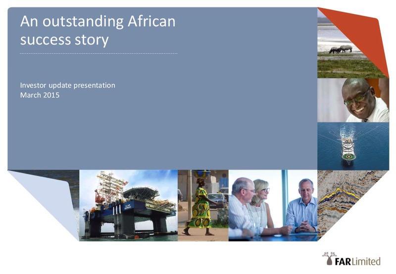 INVESTOR PRESENTATION – Far Limited – slide 1