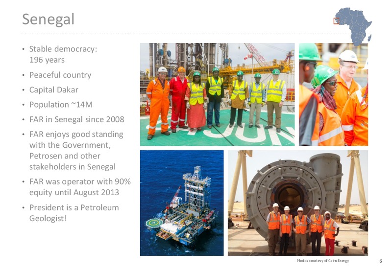 INVESTOR PRESENTATION – Far Limited – slide 6