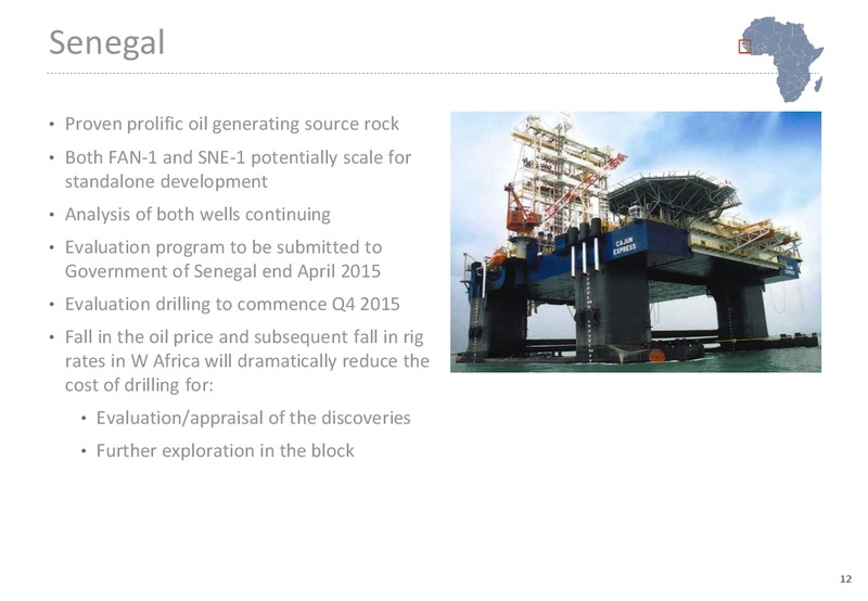 INVESTOR PRESENTATION – Far Limited – slide 12