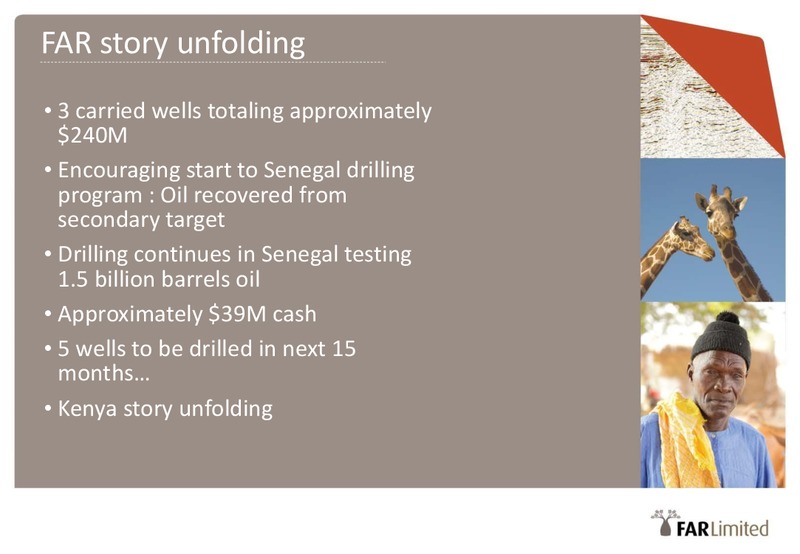 RESOURCES RISING STARS CONFERENCE – Far Limited – slide 20