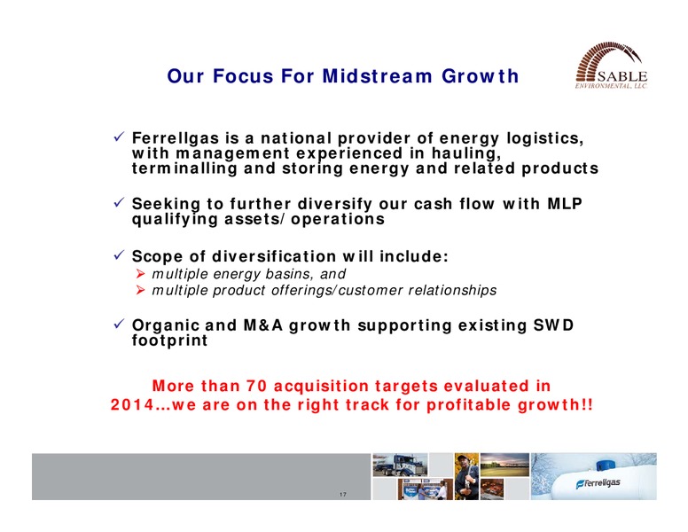 WELLS FARGO SECURITIES 2014 ENERGY SYMPOSIUM – Ferrellgas Lp – slide 16