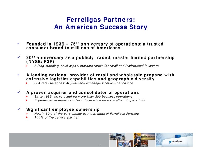Wells Fargo Securities 2014 Energy Symposium – Ferrellgas Lp – slide 2