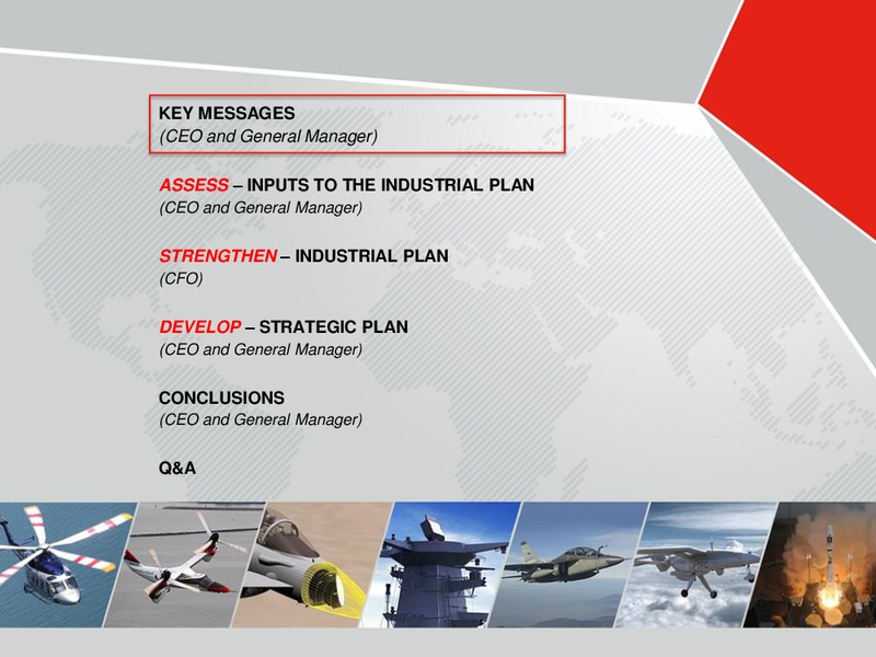Industrial Plan Presentation – Finmeccanica – slide 3