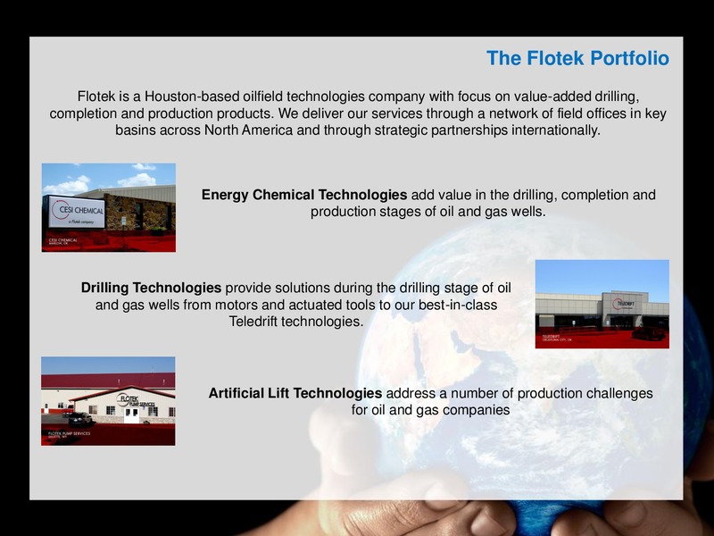 IPAA OGIS FLORIDA – Flotek Industries Inc. – slide 2