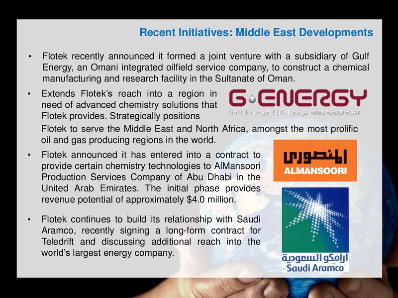 IPAA OGIS FLORIDA – Flotek Industries Inc. – slide 7