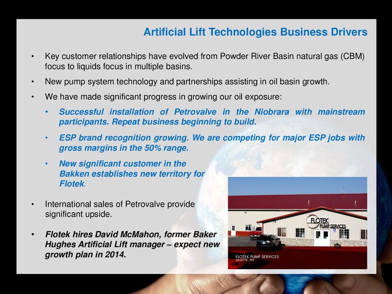 IPAA OGIS FLORIDA – Flotek Industries Inc. – slide 11