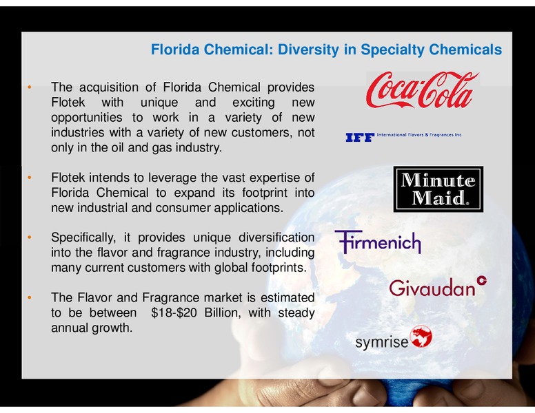 ULTIMATE ENERGY CONFERENCE – Flotek Industries Inc. – slide 6
