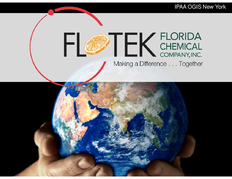 IPAA OGIS NEW YORK – Flotek Industries Inc. – slide 1