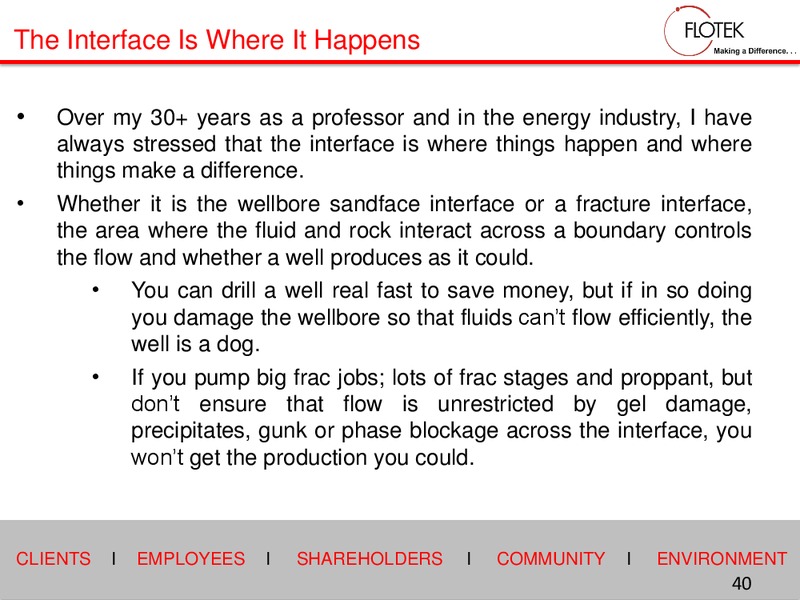 2015 Investor Days – Flotek Industries Inc. – slide 39