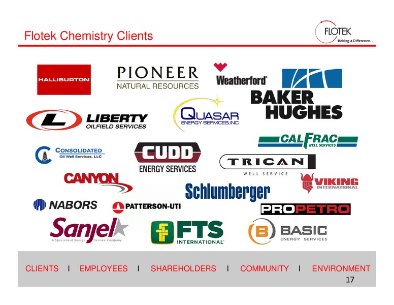 4th Annual Ultimate Energy Conference – Flotek Industries Inc. – slide 16